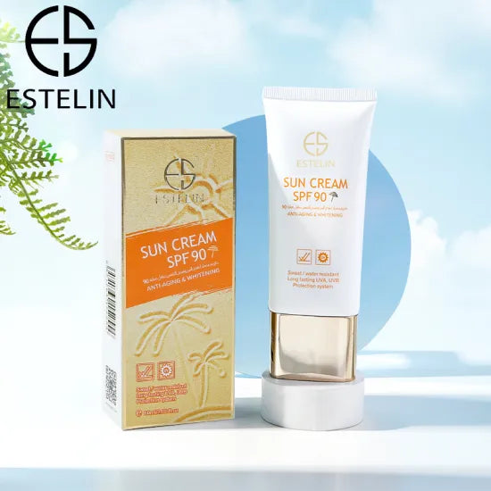 ESTELIN  Anti-Age & Whitening Sun Cream SPF 90 60g  ES0022