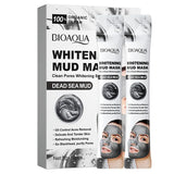 Bioaqua 8g X 10 Pcs Dead Sea Mud facial mask For Moisturizing And Oil Control Self Care 80g BQY94582