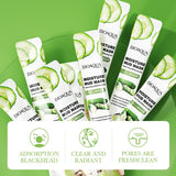 BIOAOUA 10pcs Cucumber Face Mask Mud Oil Control Refreshing Moisturizing Facial Mask Delicate Tender Skin Care 80g BQY94568