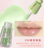 Water Light Lip Gloss Jelly Lipstick Lip Plumping Oil With Big Brush Head Moisturizing Nourishing Lip Glaze