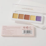 Miss Rose Make- Color Corrector UP 5 Color Small All Round Concealer Palette