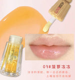 Water Light Lip Gloss Jelly Lipstick Lip Plumping Oil With Big Brush Head Moisturizing Nourishing Lip Glaze