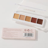 Miss Rose Make- Color Corrector UP 5 Color Small All Round Concealer Palette