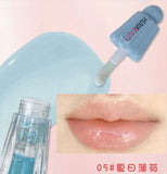 Water Light Lip Gloss Jelly Lipstick Lip Plumping Oil With Big Brush Head Moisturizing Nourishing Lip Glaze