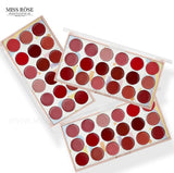 Miss Rose 18 Colors Matte Long Lasting Waterproof Nourishing Lip Cream Palette 18g 7301-006M