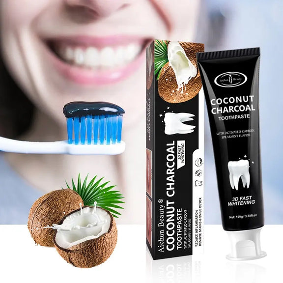 Aichun Beauty Customized Natural Active Teeth Coconut Black Bamboo Chr ...