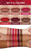 Miss Beauty New KS ONE Pack of 6 Matte Liquid Lipstick - for girls - 2263