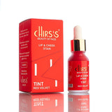 Chris’s Lip & Cheek Stain Tint Red Velvet Color CH*0010