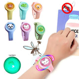 Mosquito Repellant Colorful Watch | Children Flash Anti-Mosquito Watch | Kids Mosquito Repellent Watch Lightweight Natural Mosquito Repellent Bracelet