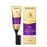 Julystar Collagen Horse Oily Silky Moistrizing Hair Mask With Comb 100g