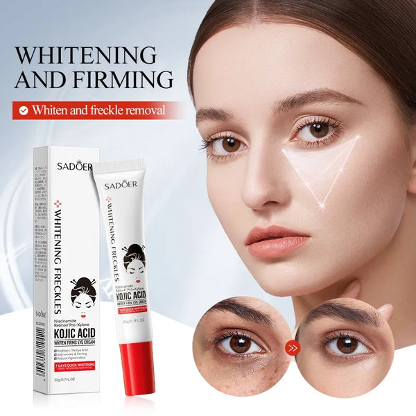 SADOER Kojic Acid 7 Days Whitening Freckles & Firms Eye Cream SD10421