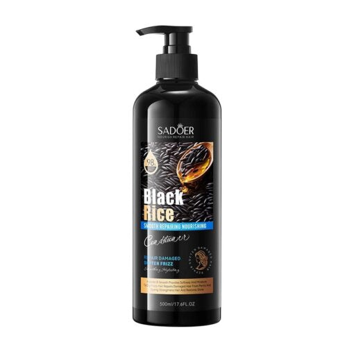 Sadoer Black Rice Anti Hair Loss Anti Dandruff Shampoo 500ml