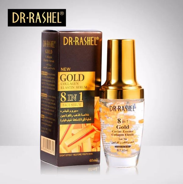 8 IN 1 Gold collagen essence caviar Serum DRL-1050N