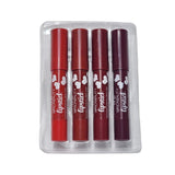 Warda beauty Pack of 4 FIT Me I HD Matte Lip Crayon Water Resistance & Highly Pigmented Lip Crayon WB-229148