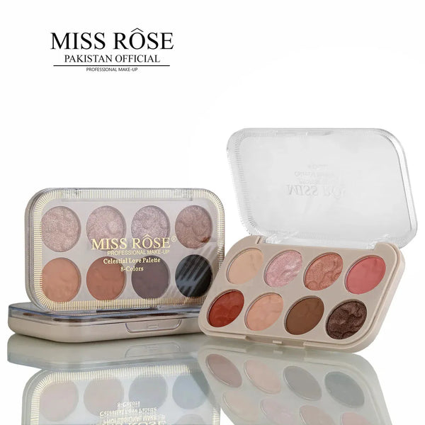 Miss Rose 8 Color Celestial Love Palette Eye Shadow Palette