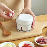 Mini Garlic Chopper Household Hand Pull Mincer Vegetable Meat Chopper Kitchen Chopper