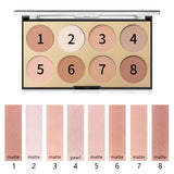 Miss Rose 8 Color Compact & Contour Palette 28g 7003-050N