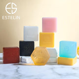 Estelin New Vitamin C & Turmeric Brightening Soap Even Skin Tone & antioxidant Remove Age Spots Glow Skin Soap