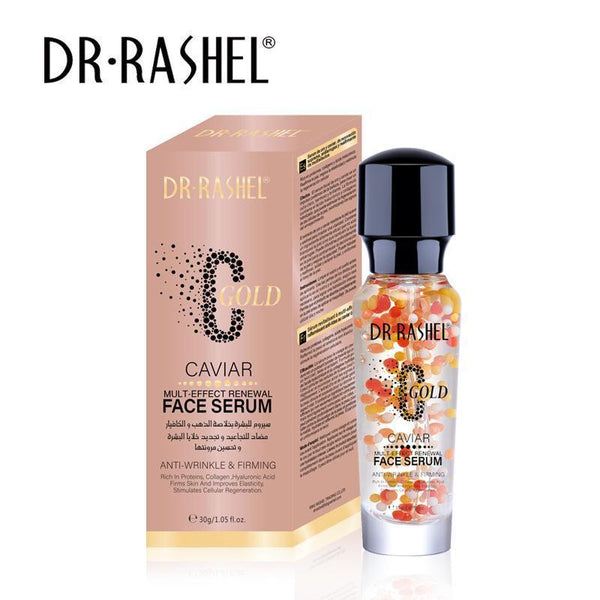 Dr.Rashel C Gold Caviar Multi Effect Renewal Face Serum For Anti Wrinkle - 30g DRL-1451