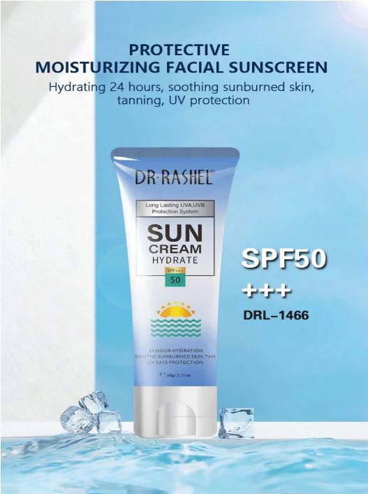 Dr Rashel Sun Cream Hydrate SPF 50 DRL 1466 Miss Beauty Dr Rashel Sun Cream Hydrate SPF 50 DRL 1466 Miss Beauty