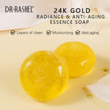 Dr.Rashel 24K Gold Radiance & Anti Aging Essence Soap - 100g DRL- 1615