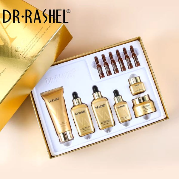 Dr.Rashel 12 PC Set Vitamin A Retinol Age-Defying and Rejuvenation Skin Care Series DRL- 1624