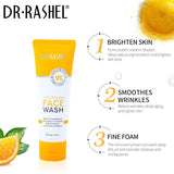 Dr.Rashel Vitamin C Brightening Complexion Anti aging Reduces Redness Face Wash 100g DRL- 1634