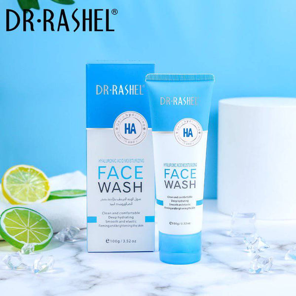 DR.RASHEL Hyaluronic Acid Moisturizing And Smooth Face Wash 100g DRL- 1635