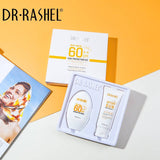 Dr.Rashel 2 PC Set Hydrating And Anti-Aging Sun Protection Cream Soothing & Cooliing Gel Kit 60SPF DRL- 1654