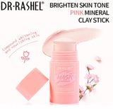 DR.RASHEL Whitening Complex Pink Mineral Clay Mask Stick Skin Care 42g DRL 1656