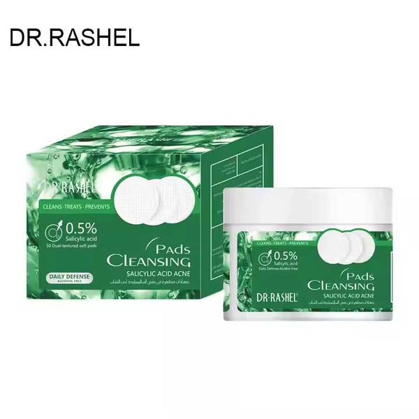 DR.RASHEL Salicylic Acid Acne Cleansing Pads Facial Mask Treatment Cotton 50 Pads DRL- 1668