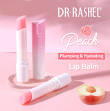 Dr.Rashel Peach Plumping & Hydrating Brighten & Moisturizing Lip Balm DRL- 1672