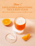 Dr.Rashel Vitamin C Exfoliating & Brightening Face & Body Scrub 250g DRL- 1688