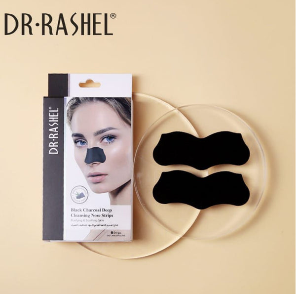 Dr.Rashel 6 Strip Black Charcoal Deep Cleansing Nose Strips DRL- 1702