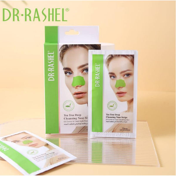 DR.RASHEL 6 strips Tea Tree Deep Cleansing Nose Strip Nose Mask DRL-1704