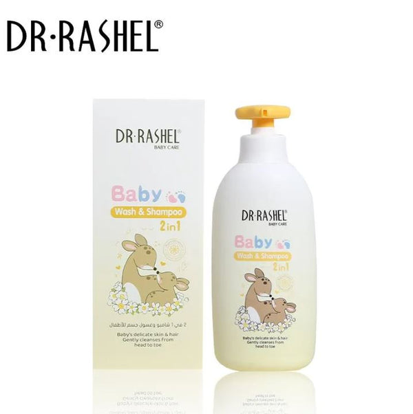 DR.Rashel Baby Care 2 IN 1 Wash & Shampoo / Shampoo For Baby 500ML DRL- 1776