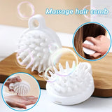 Miss Beauty New Silicone Scalp Massage Shampoo Comb Shower Brush Clean Care Head Body Hair Root Itching Remove Dandruff Washing Tool