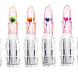 Julystar 1 Peice Crystal Jelly Girl Lip Balm Moisturizing Non-stick Cup Magical Color Changing Lipstick As A Gift Lip Care