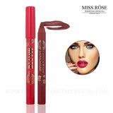 Miss rose Pack Of 04 Matte Lip Pen LipLiner 2.8g 7301-453Z36