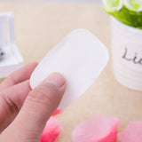 Mini Portable Travel Soap Paper Sheets Disposable Hand Washing Bath Scented Paper Soap for Outdoor Camping Hiking