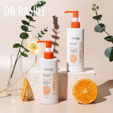 DR.Rashel 6 PC Vitamin C Anti-Aging Skincare, Brightening Moisturizing Series