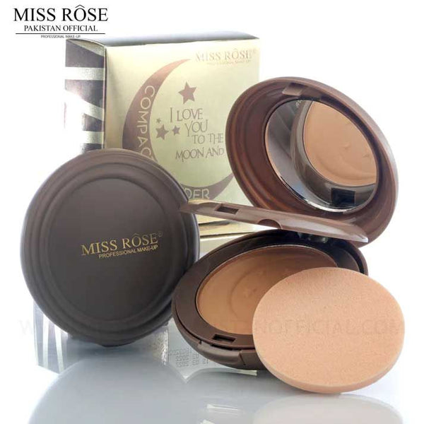 Miss Rose Compact Powder Star & Moon 7003-036Yd