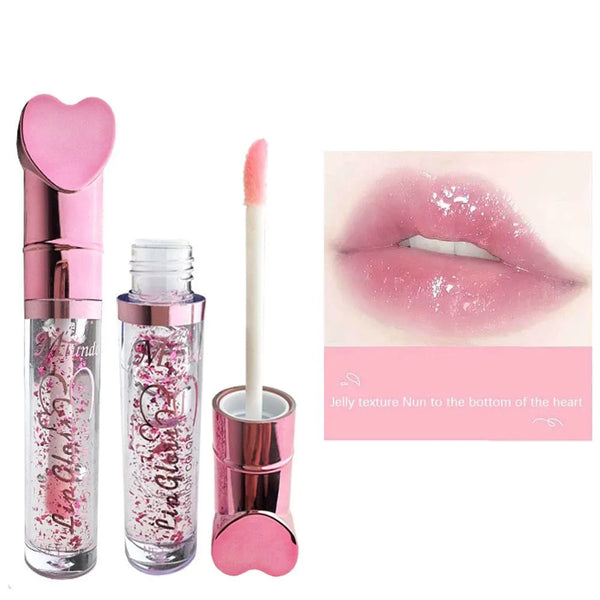 Huda Matte Me  1 PC Fashion Color Transparent Makeup Lipgloss