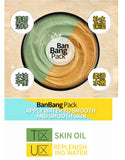 Bioaqua -Ban Bang Dual Color Moisturizing Deep Cleansing Skin Pores Acne Treatment Blackhead Mud Mask BQY1632 50g+50g