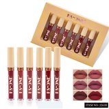 Miss Beauty New KS ONE Pack of 6 Matte Liquid Lipstick - for girls - 2263