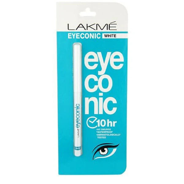 Eyeconic Kajal - Lakme - Black Waterproof - Long Lasting For 10 hrs