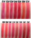 Miss Rose 18 Colors Matte Long Lasting Waterproof Nourishing Lip Cream Palette 18g 7301-006M