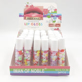 IMAN OF NOBLE Ball Lip Oil  And Lip Gloss Colored Balls 8ml (L-13-36)