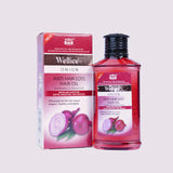 Wellice Repair & Moisture Softer Smoother & Moister Hair Oil For Men & Women - 150mlb - Onion B11910