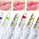 MOCMALLURE High Quality Transparent Color Changing Flower Jelly Lipstick